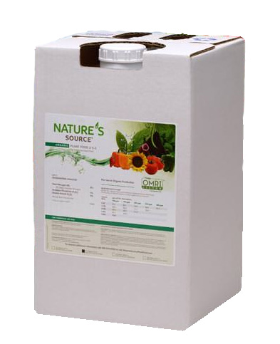 Nature's Source Org 3-1-1 4.7 Gallon Tote - 40 per pallet - Organic Fertilizer